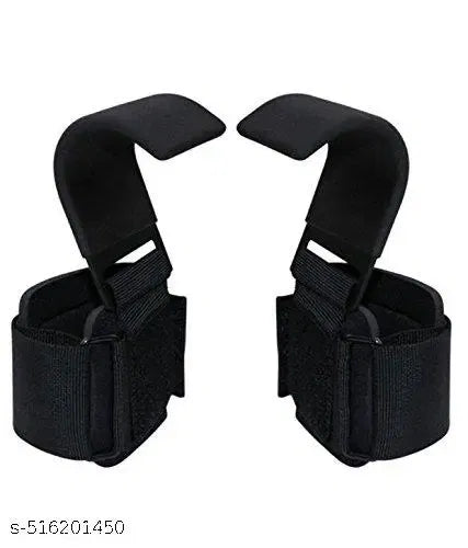 Weight Lifting Hooks Hand Grip (Set of 2 PC straps)