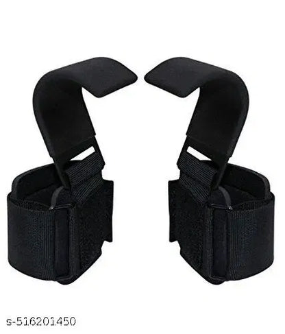Weight Lifting Hooks Hand Grip (Set of 2 PC straps)